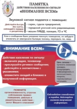 Пам Действия по сигналу ГО Пам Действия по сигналу ГО